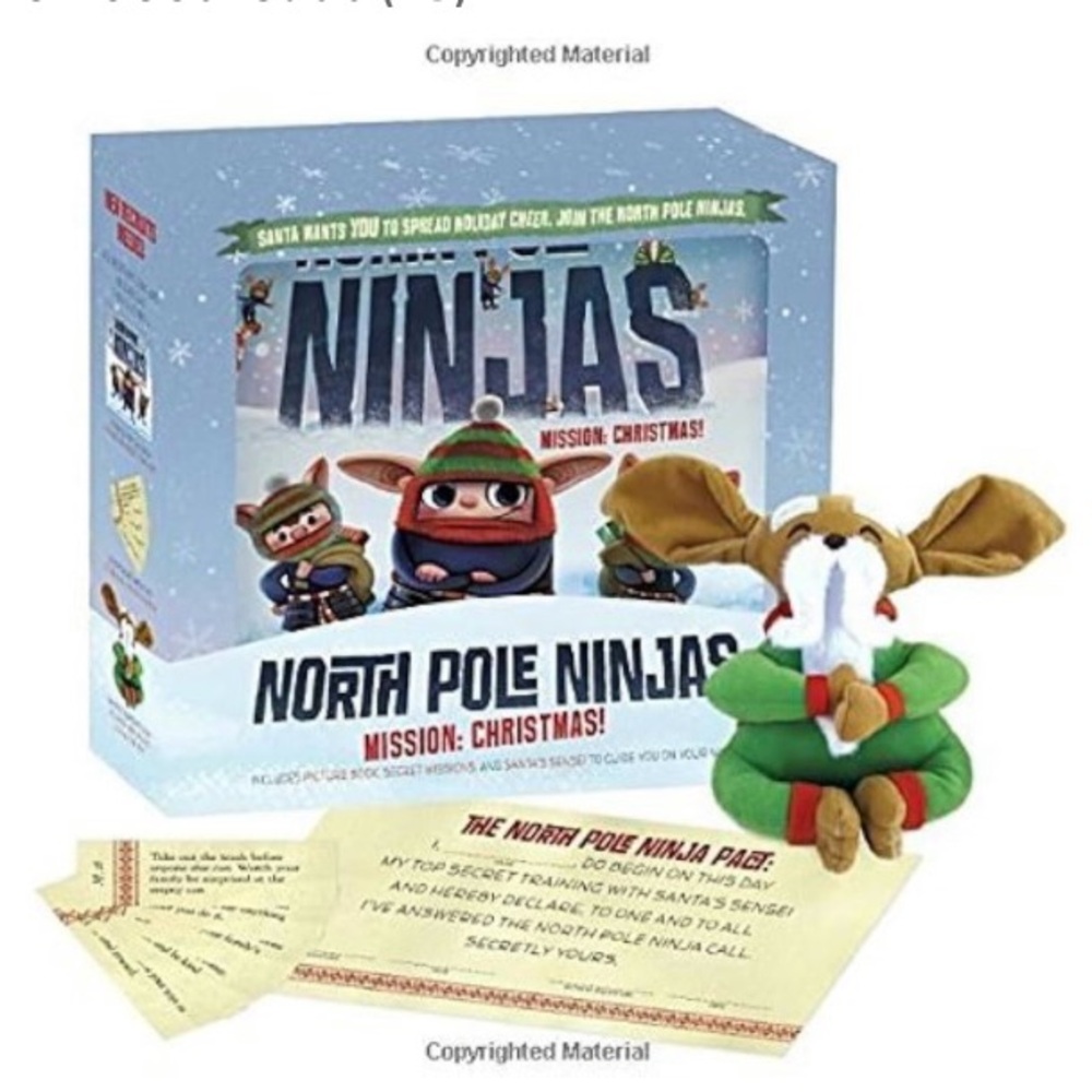 North Pole Ninjas Mission: Christmas Toy Set